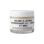 Baume à lèvres nourrissant naturel à l'huile d'argan et miel 13g