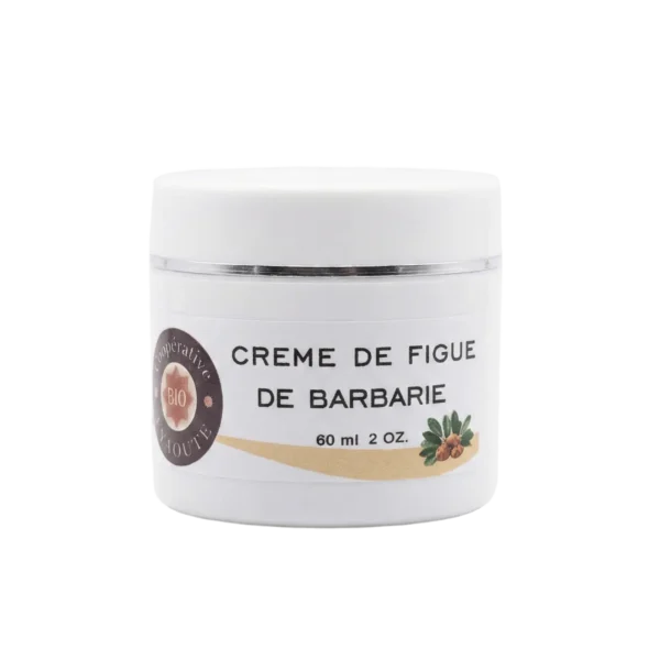 Crème visage naturelle à l'huile de figue de barbarie 60ml soin anti-âge et éclat